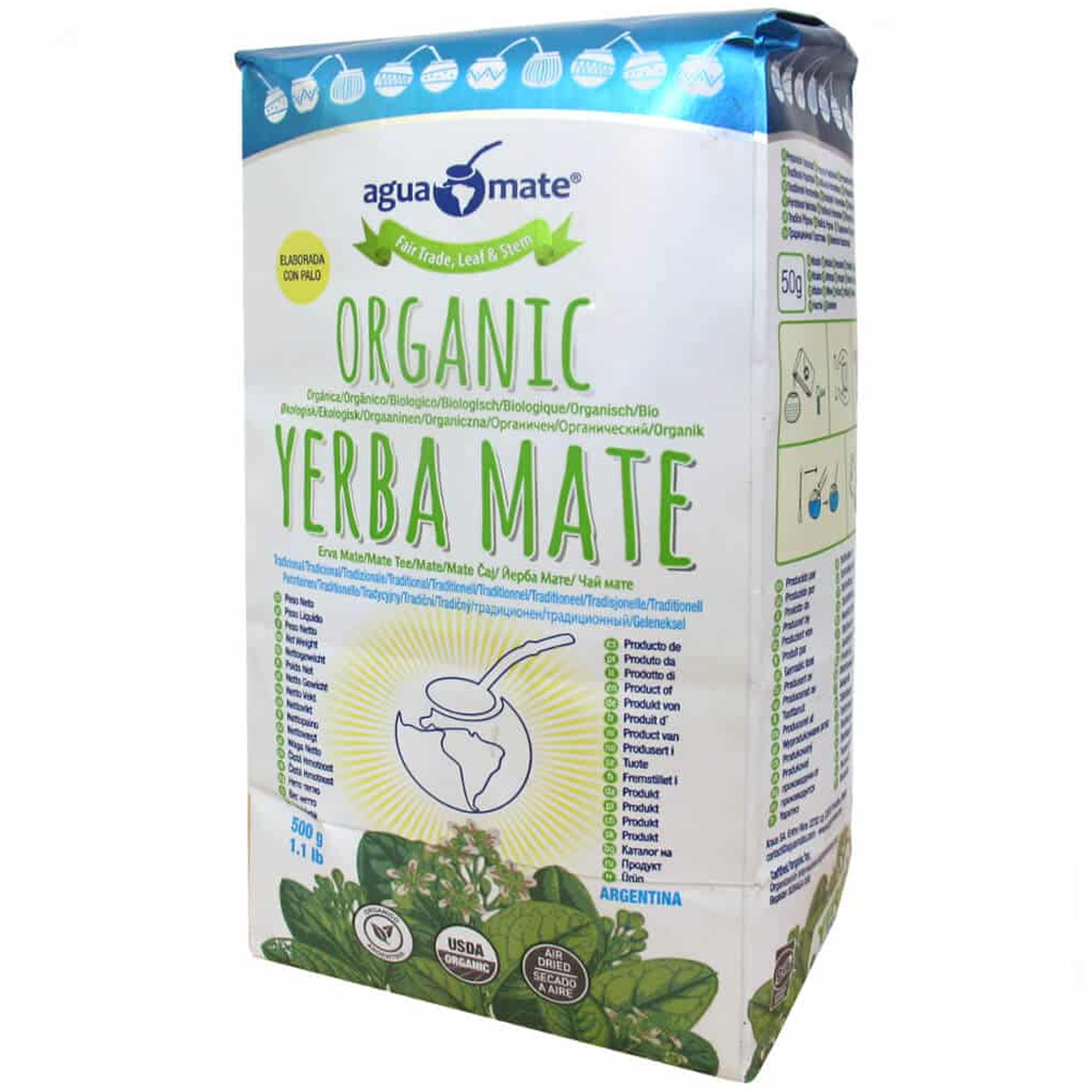 Aguamate Organic mate tea, 500g